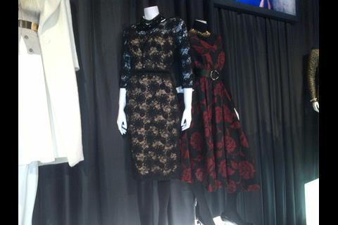 Marks and Spencer black lace dress